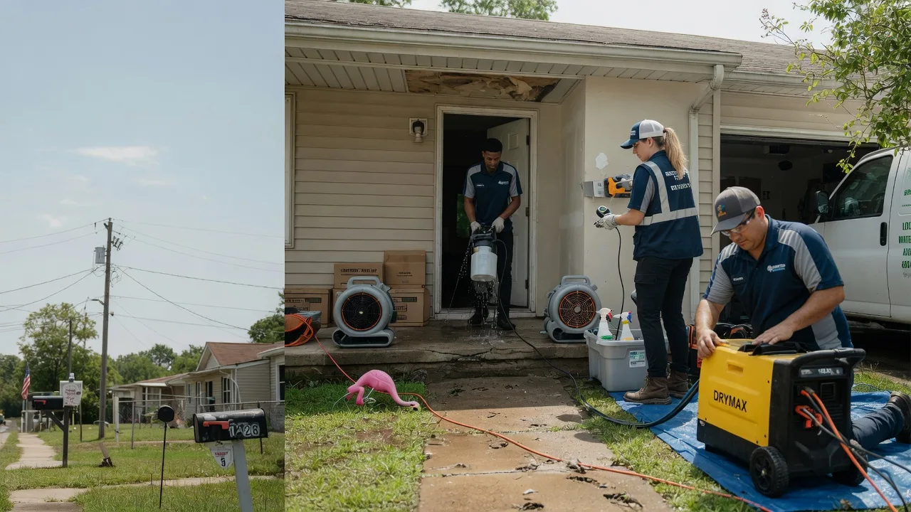 Storm Damage Water Removal in Sabina, OH near me